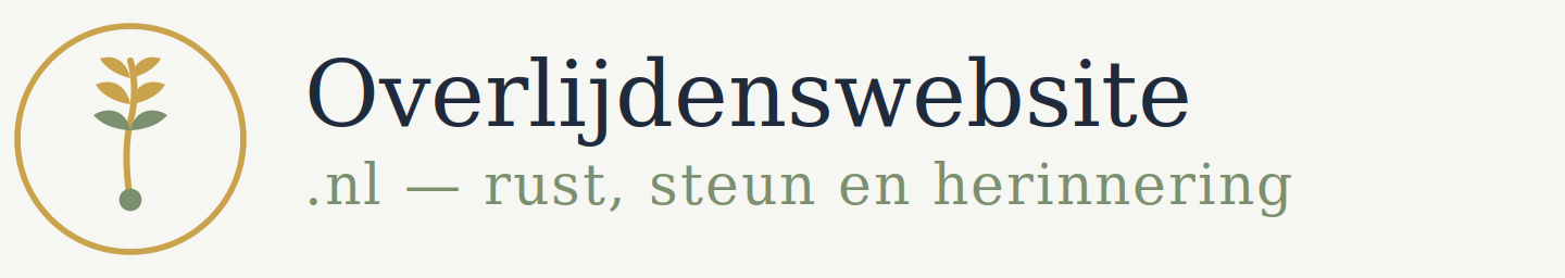 Overlijdenswebsite binnenkort gelanceerd